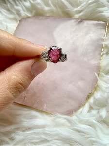 Pink Tourmaline Ring