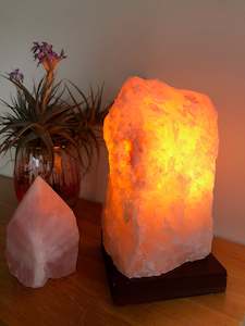 Rose Quartz Lamp