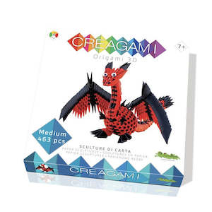 Creagami Medium 3D Dragon