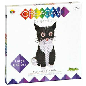 Creagami Large 3D Cat