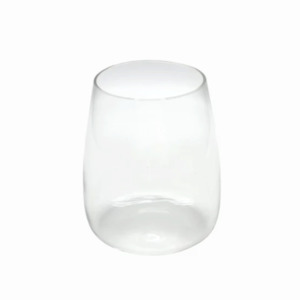 House Home: 23cm Glass Pyramid Vase