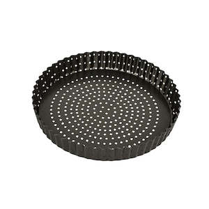 Bakemaster 23cm Non-Stick Perfect Crust Quiche Pan