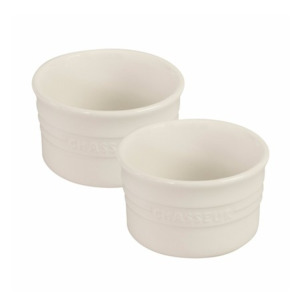 Chasseur  La Cuisson 9.5cm Antique Cream Ramekins Set Of 2