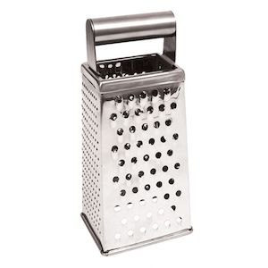 Appetito Stainless Steel 4 Sided Grater