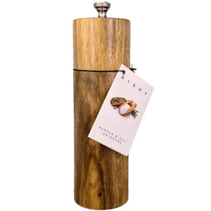 Dishy 18cm Acacia Wood Salt/Pepper Mill