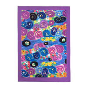 Modgy 100% Cotton Gustav Klimt Maiden Tea Towel