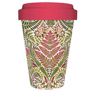 Wild Press 450ml Ferns Bamboo Travel Mug