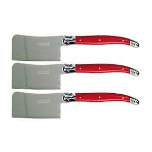 Andre Verdier Single Bright Red Cheese Cleaver