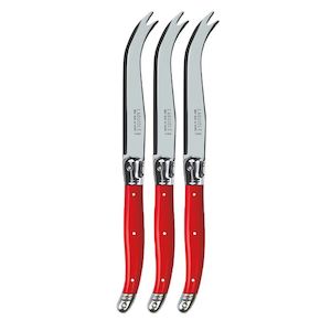 Andre Verdier Single Bright Red Cheese Knife