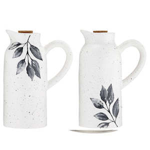 Ladelle Revive Stoneware Oil & Vinegar Set