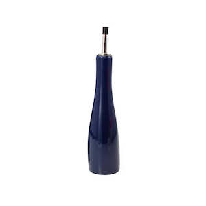 BIA 295ml Navy Stoneware Vinegar Bottle