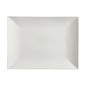 Maxwell & Williams 36x25cm White Basics Linear Rectangular Platter