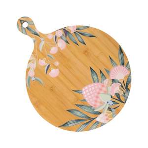 Platters Serving Plates: Splosh Botanica Round Grazing Board 35x45