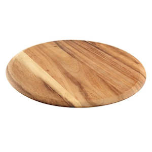 T&G 35cm Baroque Round Acacia Wood Board