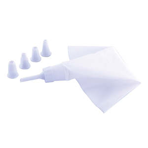 Baking Baking Accessories: Avanti Icing Bag Set With 5 Nozzles