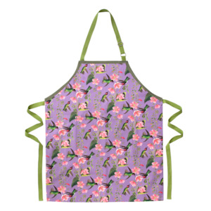 Modgy 100% Cotton John Audubon Hummingbird Apron