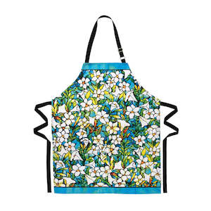 Modgy 100% Cotton Tiffany Field Of Lilies Apron