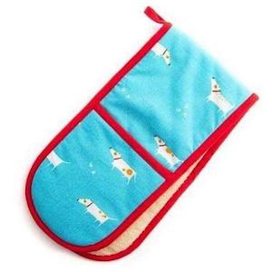 Dexam Patch The Dog Double Oven Glove