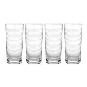 Ladelle Linear Etched Clear Highball Tumbler