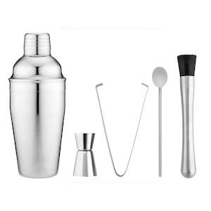 Tempa 5 Piece Stainless Steel Cocktail Set