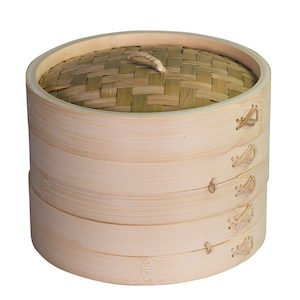 Avanti 20cm Bamboo Steamer Basket