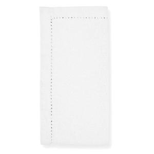 Madras Link 100% Cotton Jetty White Napkins - Set Of 4