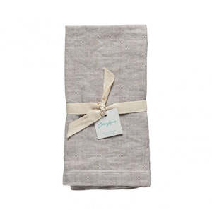 Napkins Serviettes: Casafina 47x47cm Latte Emilia Napkin