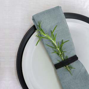 100% Linen 50x50cm Pearl Blue Napkin