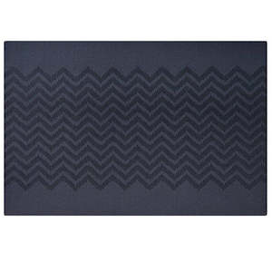 Wilkie Brothers Black Chevron Placemat