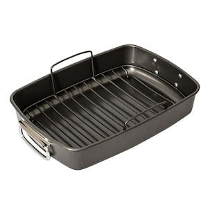 Dutch Ovens Casseroles: Bakemaster 40cm Roaster With Rack