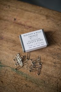 MERCHANT & MILLS NICKEL FRENCH SAFETY PINS