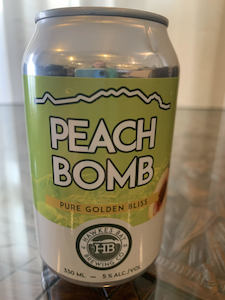 Peach Bomb - Hawkes Bay Brewing Company