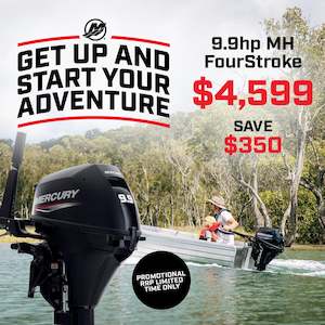 Boat dealing: MERCURY - 9.9HP 4STROKE OUTBOARD