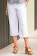 Crop Pant White