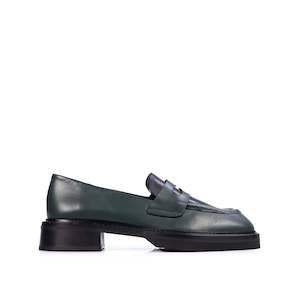 Loafers: Manzo Loafer - Forest/Black