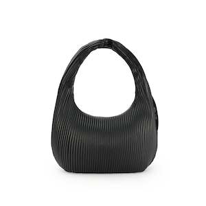 Bags: Ferris Midi Pleated - Black