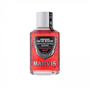 Marvis Cinnamon Mint concentrated mouthwash