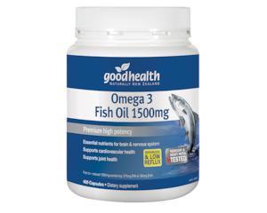 Omega3 Fish Oil 1500mg 400capsules