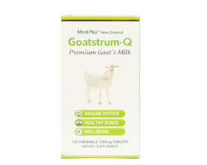 Health supplement: Goatstrum-Q 1350mg 150chewable tablets