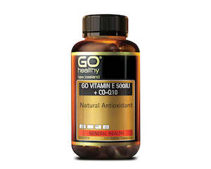 Go Healthy: Go Vitamin E 500IU+Co-Q10