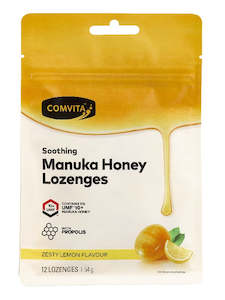 ***DEC SPECIAL***[Comvita] Manuka Honey Lozenges with Propolis (12 Lozenges)