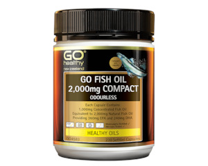 Go Fish Oil 2000mg Compact Odourless