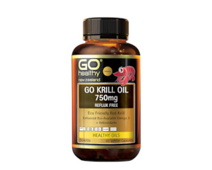 Go Krill Oil 750mg Reflux Free