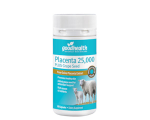 Placenta 25000 Plus Grape Seed