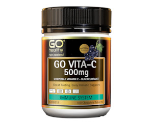 ***[SPECIAL]*** Go Vita-C 500mg Blackcurrant 200chewable tablets