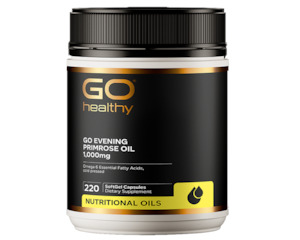 Go Healthy Flaxseed Evening Primrose Oil: [Gohy] Go EPO 1000mg (220c)