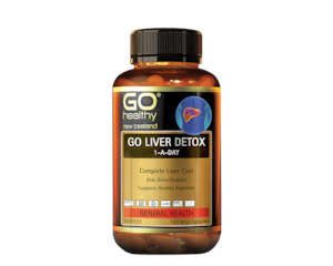 Go Healthy Milk Thistle Ginkgo: Go Liver Detox 1-A-Day