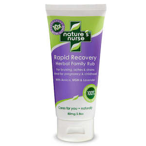 Rapid Recovery Family Rub 80g Tube