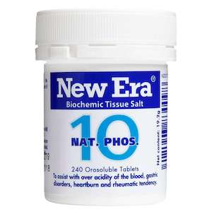 New Era No.10 Nat Phos - Natural Antacid.