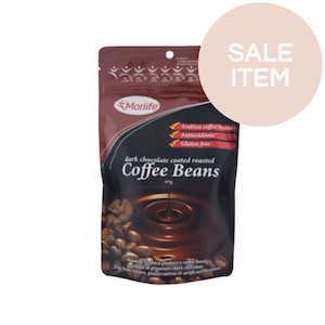 Chocolate Coated: Morlife Dark Chocolate Coffee Beans*